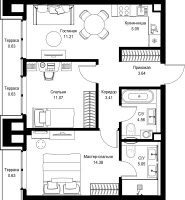 Квартира №21910