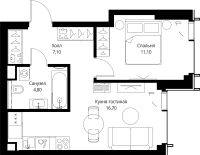 Квартира №536456