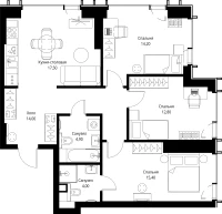 Квартира №619219