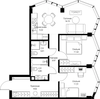 Квартира №30807