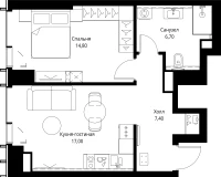 Квартира №503017