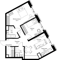 Квартира №21606