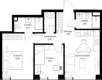 Квартира №412055