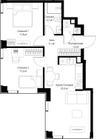 Квартира №113091