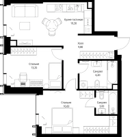 Квартира №539484