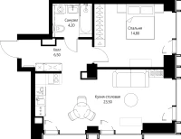 Квартира №633399