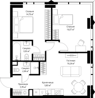 Квартира №13310