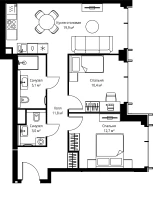 Квартира №543525