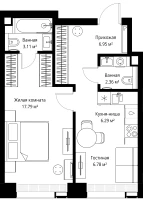 Квартира №20306