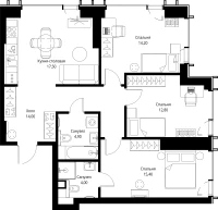 Квартира №610102