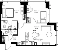 Квартира №525329