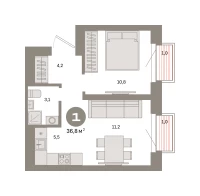 Квартира №851