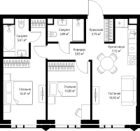 Квартира №43106